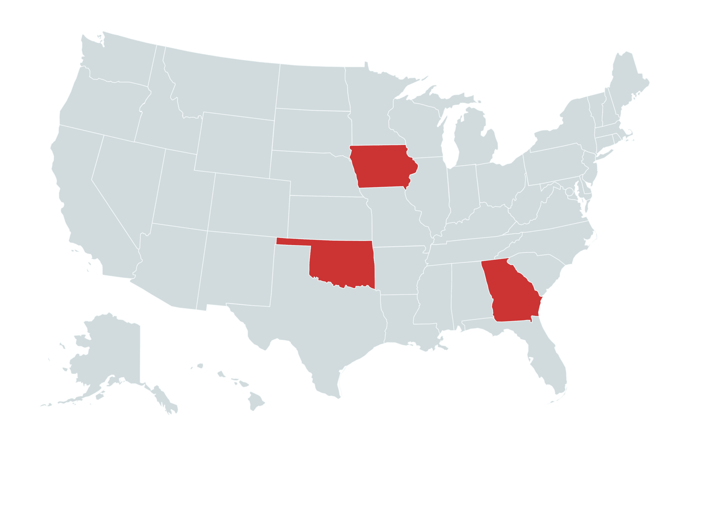Hemp Developments in Oklahoma, Georgia and Iowa