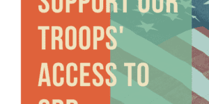 Support Our Troops' Access to CBD