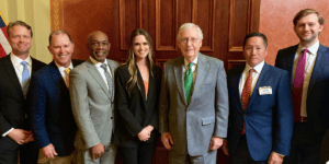 U.S. Hemp Roundtable Board Meets With U.S. Senate Minority Leader Mitch McConnell