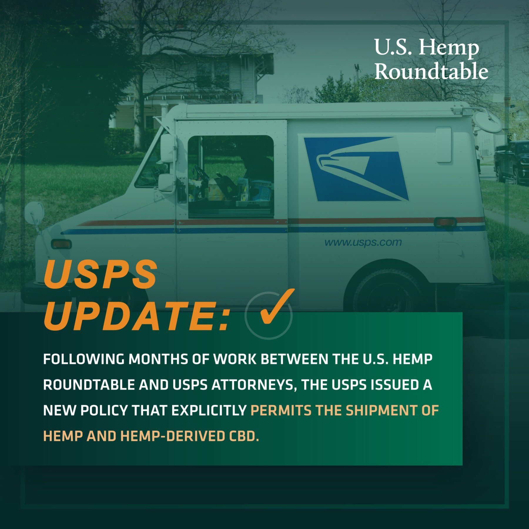 Hemp Wins Again – Great News from the US Postal Service