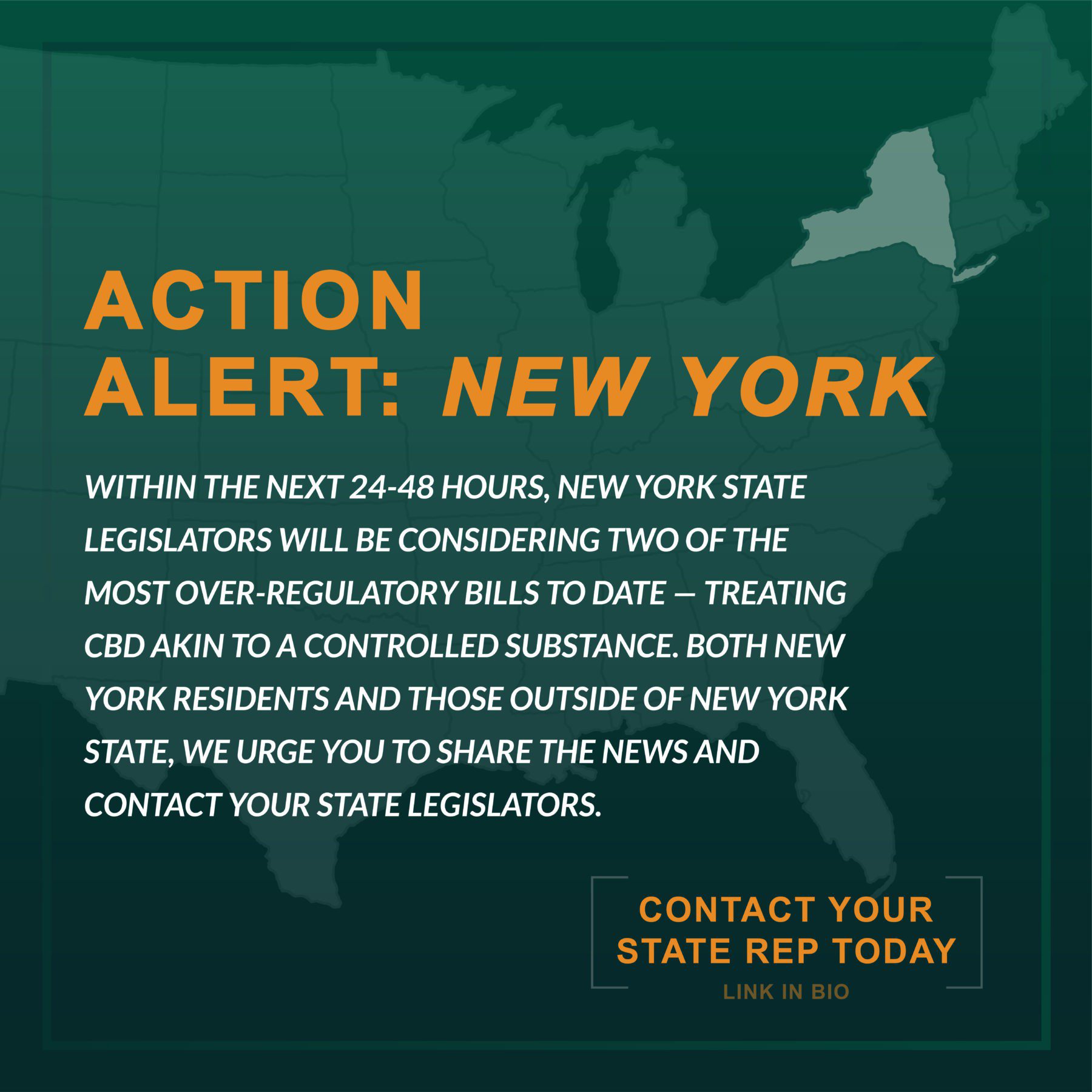 Hemp News From New York - Action Needed