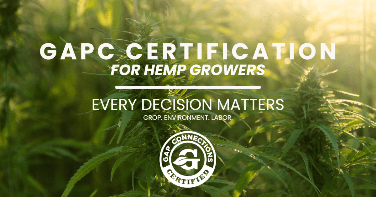 U.S. Hemp Authority® and GAP Connections Team To Provide Hemp Certification For Growers